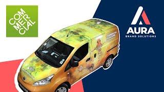 Commercial Group van fleet branding goes eco