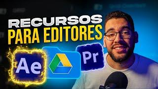 PACK DE RECURSOS para Editores | Edita más rápido y deja de cobrar 5$ por video 