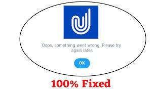 Fix Upstox Oops Something Went Wrong Error. Please Try Again Later Problem Error Solved