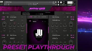 Motion Keys by Sample Logic (No Talk) | Preset Playthrough