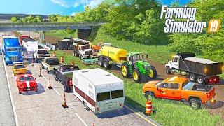 INTERSTATE ROAD CONSTRUCTION ($3 MILLION ROAD WORK SITE) | FS19