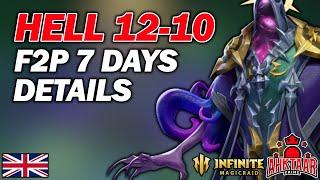 F2P 7 DAYS HELL 12-10 for Hezonja [Infinite Magicraid]