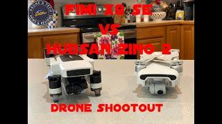 Fimi X8 SE vs Hubsan Zino 2 Flight Test Comparison