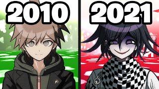 Danganronpa Fans in 2010 vs 2021