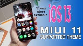 Miui 11 full Support IOS 13 Theme available in Miui Official theme Store_ miui 11 | IOS13 miui theme