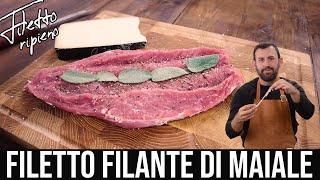 Come fare un filetto di maiale ripieno alla griglia