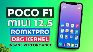 POCO F1 MIUI 12.5 RomKTpro v21.7.26 | Breast Performance | D8G Kernel