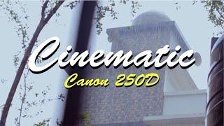 Canon 250D Cinematic Video test with 18-55mm STM kit | Canon 200D Mark ii Cinematic review