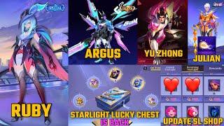 Argus Collector, Starlight Lucky Chest Is Back, Ruby Special Costume,Julian Next Starlight & More