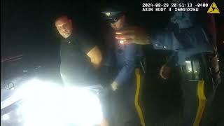 Police release video of the arrest of the driver accused of killing Johnny Gaudreau and his brother