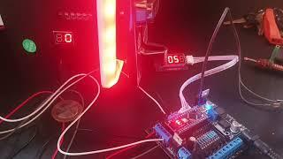 using tm1637 (7 segment) display screen for centralize coinslot for pisonet