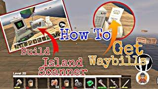 How to get waybill in survive on raft || Trading Merchant