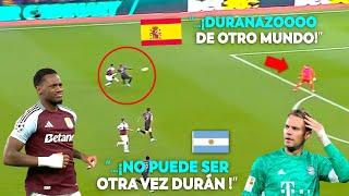 ASÍ REACCIONÓ la Prensa MUNDIAL al GOLAZO de Dᴜʀᴀɴ ante Bᴀʏᴇʀɴ "Sólo sabe hacer Golazos este chico"