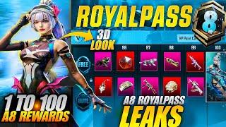 A8 1 To 100 Rp Rewards | A8 Royal Pass Leaks | Rp Vehicle Skin | C7S19 Rewards | Rp A8 Leaks | PUBGM