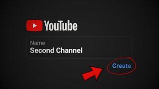 How to Create a Second YouTube Channel with Same Email 2024