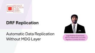 SAP Master Data Governance (MDG) | DRF Replication | Automatic Data Replication Without MDG Layer