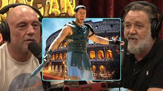 Russell Crowe Gets Treated Like A King In Rome Ever Since Gladiator | Joe Rogan