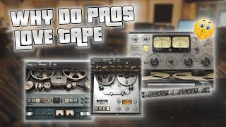 Why Do PROS Keep USING This For VOCALS?  What Is Tape Compression UAD Studer & Waves J37 Tutorial