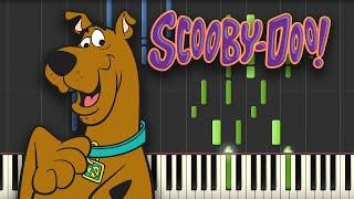 Scooby Doo Theme Song (Piano Tutorial) [Synthesia]