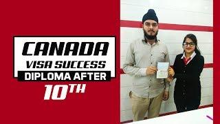 Canada Visa Success - Diploma After 10th