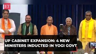 UP Cabinet expansion: 4 new ministers inducted in Yogi govt; OP Rajbhar, RLD's Anil Kumar take oath