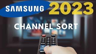 How to Sort Channels on Samsung QLED TV 2023