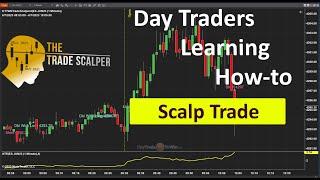 Day Traders Learning How to Scalp the Market Using the Trade Scalper Ⓡ Software