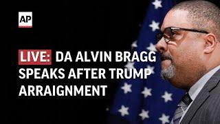 DA Alvin Bragg holds news conference after Trump arraignment | LIVE