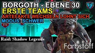 Raid: Shadow Legends - Borgoth - Ebene 30 Schwer - Erste Teams
