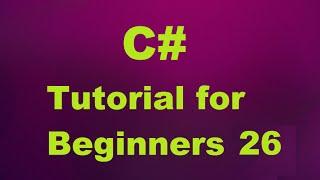 C# Tutorial for Beginners 26 - Abstract Class versus Interface in C#