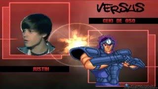 Justin Bieber Vs Cavaleiro Geki de Urso: Mugen Battle 11