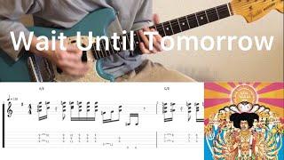 Jimi Hendrix - Wait Until Tomorrow (guitar cover with tabs & chords)