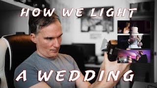 HOW WE USE LIGHTS ON A WEDDING DAY