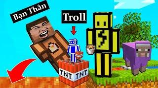 Tổng Hợp Anh Đen Xì Xì Troll Bạn Bè Trong Minecraft - Siêu Hài Hước 