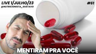 NUTRICIONISTA: MENTIRAM PRA VOCÊ SOBRE OS SUPLEMENTOS #nutricionista_gustavo