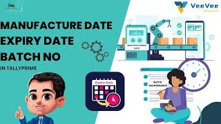 Batches, Manufacturing & Expiry Date in Tally Prime |Maintain Batch Wise Details In Tally Prime