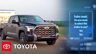 How to Use the 2022 Tundra Trailer Garage System | Toyota
