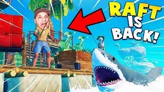 RAFT IS BACK! NEW ITEMS, NEW ISLANDS, NEW SECRETS! | Raft Early Access Steam Release Gameplay
