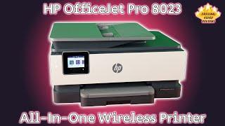 HP OfficeJet Pro 8023 All-in-One Printer Review ️
