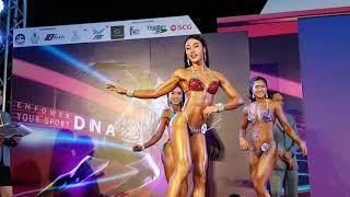 Thailand Sport Expo Model contest 2019 Women's Model Physique +160 cm