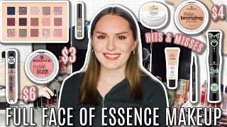 FULL FACE OF ESSENCE MAKEUP 2020 HITS & MISSES | FULL FACE USING ONLY ESSENCE COSMETICS