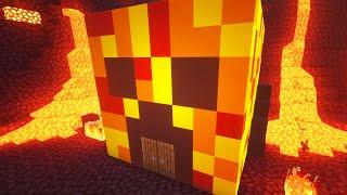 Ultra Realistic NETHER House Battle! (Minecraft)