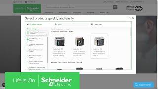 How to Simplify Product Selection on Our Website | Schneider Electric Support