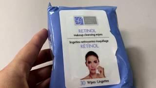   How To Use Global Beauty Care Retinol Makeup Cleansing Wipes Review