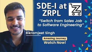 Inspiring Journey From Sales Job to Cracking SDE-1 in a Tech Startup