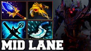 20 Kills Shadow Fiend Dota 2 !! SF Dota 2 Carry Mid Meta Best Pro Gameplay Build Guide 7.37