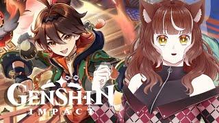 GENSHIN IMPACT Rise of the Auspicious Beast PART 2【Kim Ookami VTuber ES/EN】