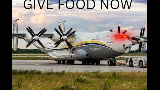 Antonov AN22 is hungry