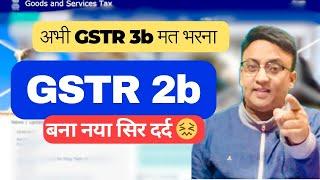 GSTR 2b Error on GST Portal | Don’t File GSTR 3b | GST Portal glitches #gst