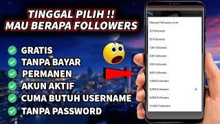 Gratis Sepuasnya! Cara Menambah Followers Instagram Gratis Permanen Terbaru 2021